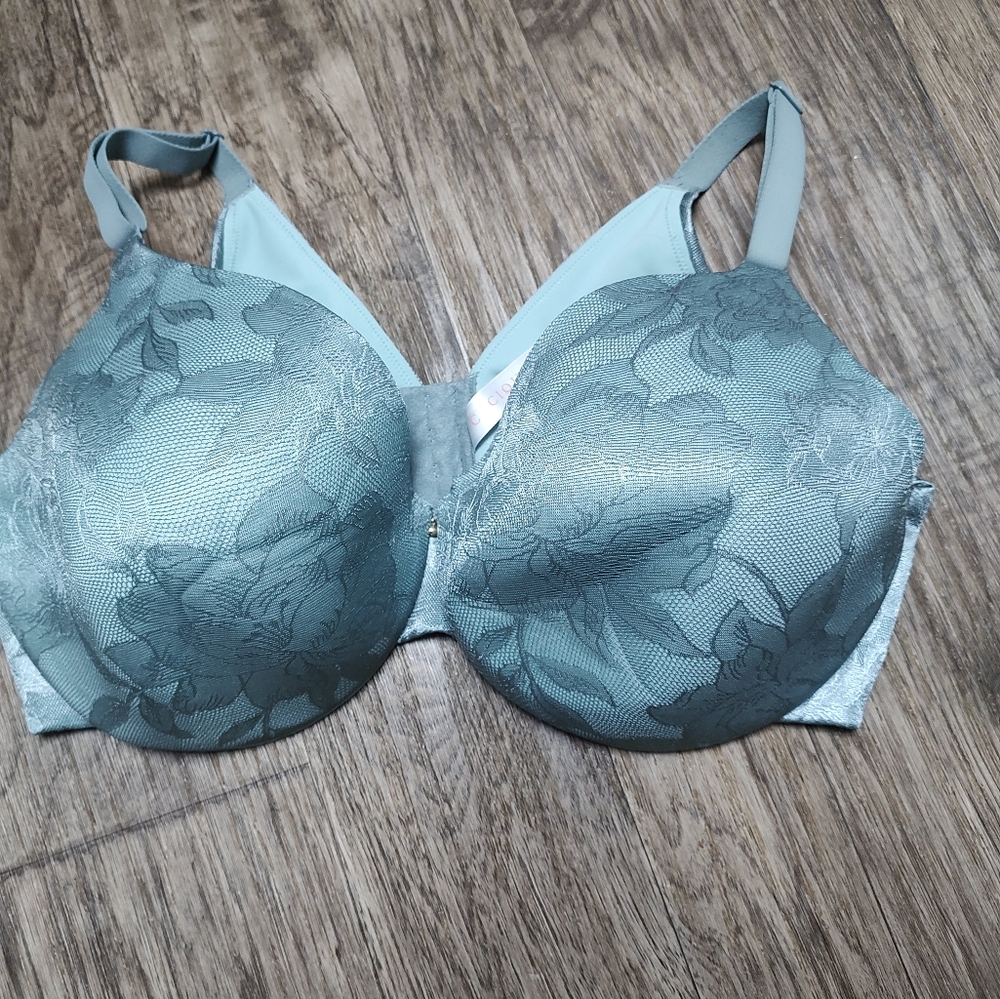 Cacique Lightly Lined Full Coverage Mint Green Pl… - image 3